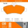 MPA 1000-1317M QB Semi-Metallic Brake Pads