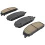 MPA 1000-1351M QB Semi-Metallic Brake Pads