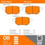 MPA 1000-1354C QB Ceramic Brake Pads