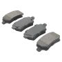 MPA 1000-1362M QB Semi-Metallic Brake Pads