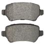 MPA 1000-1362M QB Semi-Metallic Brake Pads