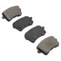 MPA 1000-1386M QB Semi-Metallic Brake Pads