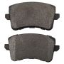 MPA 1000-1386M QB Semi-Metallic Brake Pads