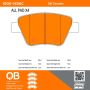 MPA 1000-1456C QB Ceramic Brake Pads