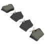 MPA 1000-1486M QB Semi-Metallic Brake Pads