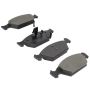 MPA 1000-1553M QB Semi-Metallic Brake Pads