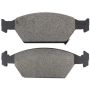 MPA 1000-1553M QB Semi-Metallic Brake Pads