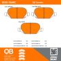 MPA 1000-1569C QB Ceramic Brake Pads