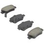 MPA 1000-1572M QB Semi-Metallic Brake Pads
