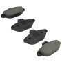 MPA 1000-1619M QB Semi-Metallic Brake Pads