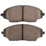 MPA 1000-1702M QB Semi-Metallic Brake Pads