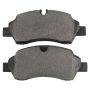 MPA 1000-1775M QB Semi-Metallic Brake Pads