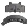 MPA 1001-0215M Quality-Built Premium Semi-Metallic Brake Pads w/ Hardware