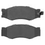 MPA 1001-0266M Quality-Built Premium Semi-Metallic Brake Pads w/ Hardware