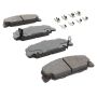 MPA 1001-0273M Quality-Built Premium Semi-Metallic Brake Pads w/ Hardware