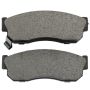 MPA 1001-0275M Quality-Built Premium Semi-Metallic Brake Pads
