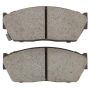 MPA 1001-0276M Quality-Built Premium Semi-Metallic Brake Pads