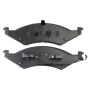 MPA 1001-0324M Quality-Built Premium Semi-Metallic Brake Pads w/ Hardware