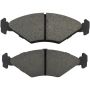 MPA 1001-0350M Quality-Built Premium Semi-Metallic Brake Pads