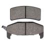MPA 1001-0377M Quality-Built Premium Semi-Metallic Brake Pads w/ Hardware