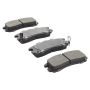 MPA 1001-0383AC Quality-Built Premium Ceramic Brake Pads w/ Hardware