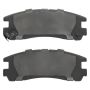 MPA 1001-0383AC Quality-Built Premium Ceramic Brake Pads w/ Hardware