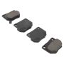 MPA 1001-0461AM Quality-Built Premium Semi-Metallic Brake Pads