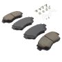 MPA 1001-0476M Quality-Built Premium Semi-Metallic Brake Pads w/ Hardware