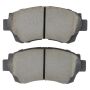 MPA 1001-0476M Quality-Built Premium Semi-Metallic Brake Pads w/ Hardware