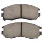 MPA 1001-0484M Quality-Built Premium Semi-Metallic Brake Pads w/ Hardware