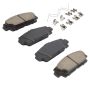 MPA 1001-0488M Quality-Built Premium Semi-Metallic Brake Pads w/ Hardware