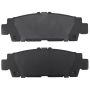 MPA 1001-0488M Quality-Built Premium Semi-Metallic Brake Pads w/ Hardware