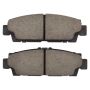 MPA 1001-0488M Quality-Built Premium Semi-Metallic Brake Pads w/ Hardware
