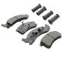 MPA 1001-0505M Quality-Built Premium Semi-Metallic Brake Pads w/ Hardware