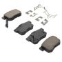 MPA 1001-0536C Quality-Built Premium Ceramic Brake Pads w/ Hardware