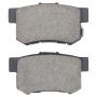 MPA 1001-0537AC Quality-Built Premium Ceramic Brake Pads w/ Hardware