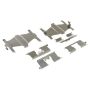 MPA 1001-0540M Quality-Built Premium Semi-Metallic Brake Pads w/ Hardware