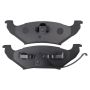 MPA 1001-0544M Quality-Built Premium Semi-Metallic Brake Pads w/ Hardware