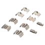 MPA 1001-0551M Quality-Built Premium Semi-Metallic Brake Pads w/ Hardware