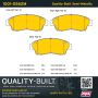 MPA 1001-0562M Quality-Built Premium Semi-Metallic Brake Pads w/ Hardware