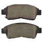 MPA 1001-0562M Quality-Built Premium Semi-Metallic Brake Pads w/ Hardware