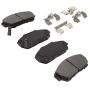 MPA 1001-0617M Quality-Built Premium Semi-Metallic Brake Pads w/ Hardware