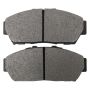 MPA 1001-0617M Quality-Built Premium Semi-Metallic Brake Pads w/ Hardware