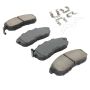 MPA 1001-0653M Quality-Built Premium Semi-Metallic Brake Pads w/ Hardware