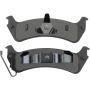 MPA 1001-0664M Quality-Built Premium Semi-Metallic Brake Pads w/ Hardware