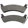 MPA 1001-0664M Quality-Built Premium Semi-Metallic Brake Pads w/ Hardware