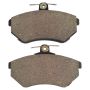 MPA 1001-0696M Quality-Built Premium Semi-Metallic Brake Pads w/ Hardware
