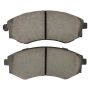 MPA 1001-0700M Quality-Built Premium Semi-Metallic Brake Pads w/ Hardware