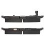 MPA 1001-0750M Quality-Built Premium Semi-Metallic Brake Pads w/ Hardware