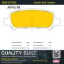 MPA 1001-0770C Quality-Built Premium Ceramic Brake Pads w/ Hardware